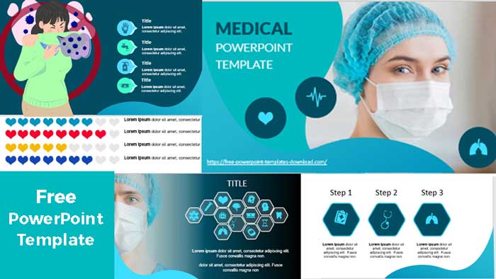 Medical shapes powerpoint templates
