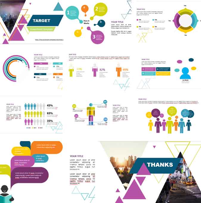 preview target powerpoint template