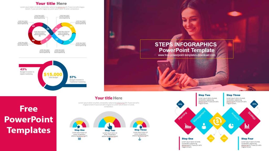 Step-infographic-ppt-template