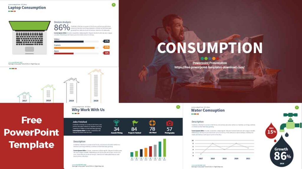 Consumption Free PowerPoint Templates