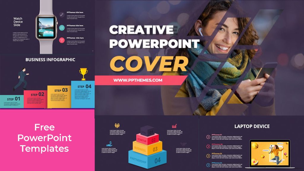 Versatile business presentation template