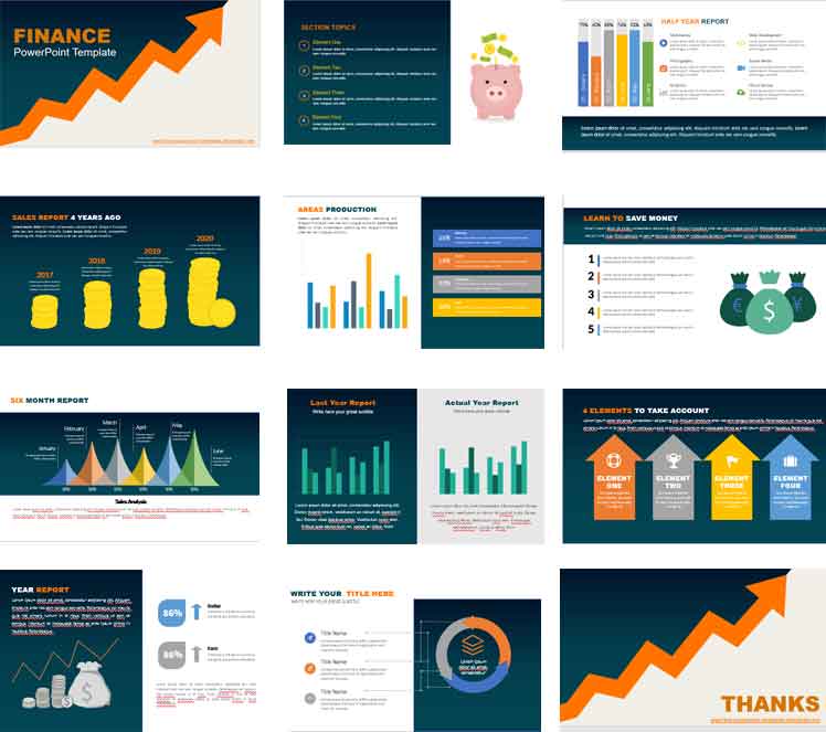 Free Finance PowerPoint Templates