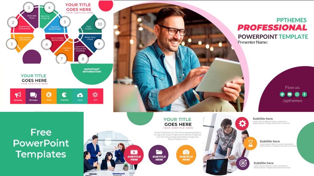 free professional deck powerpoint templates