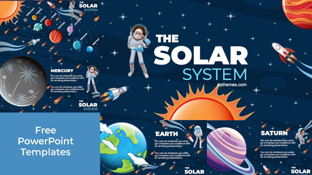 the solar system powerpoint template for free