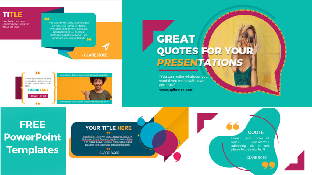 great quotes templates for your presentations