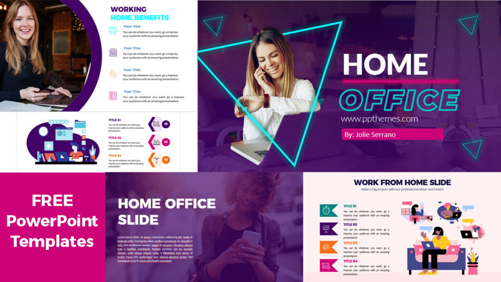 Home Office PowerPoint Presetation Free Download