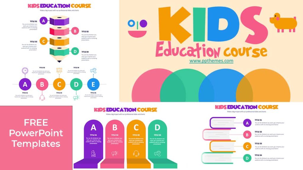 kids Education PowerPoint Templates