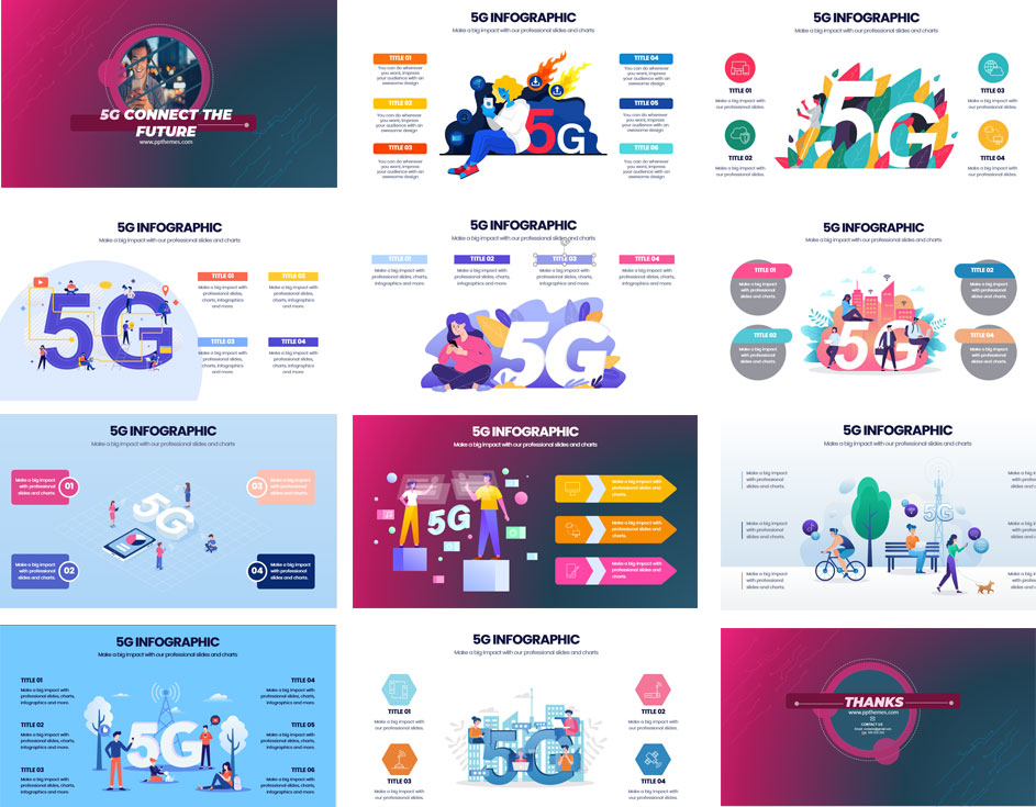 5g powerpoint templates and slides for free