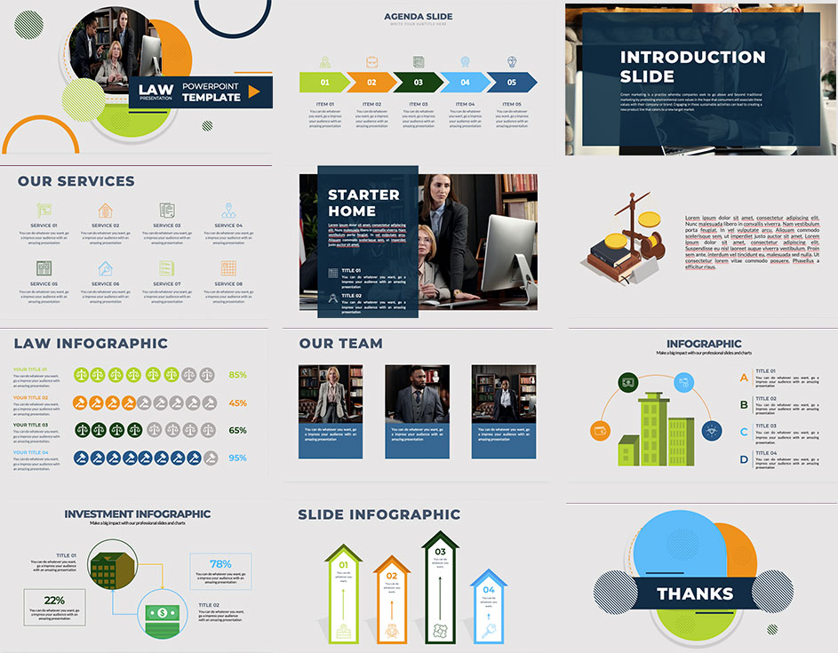 Law presentation powerpoint templates ppthemes