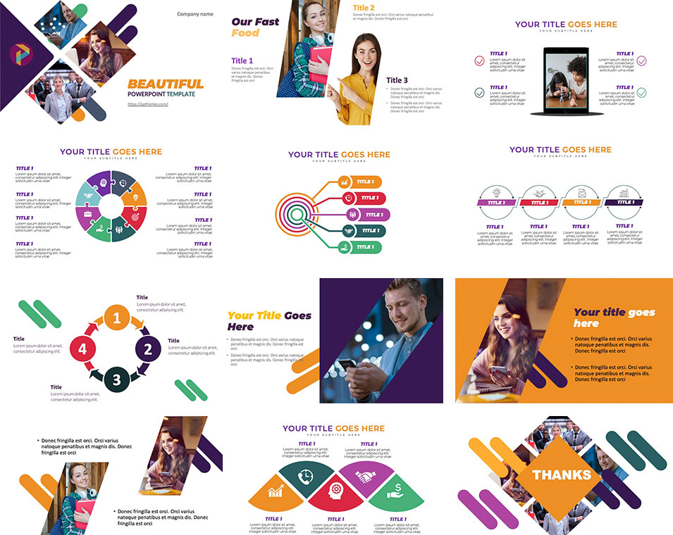 Beautiful powerPoint Templates by PPThemes