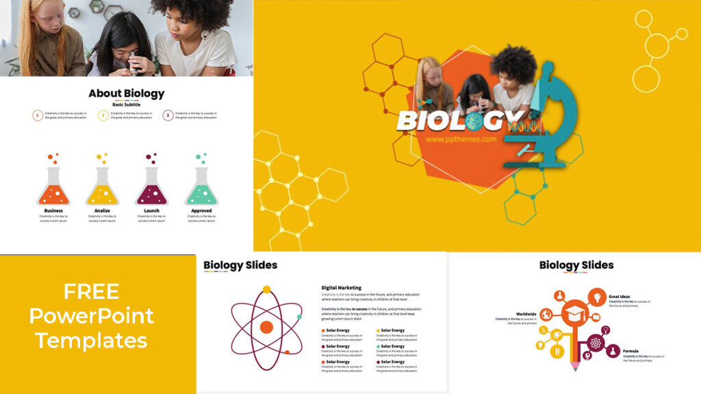 Free Biology PowerPoint Template