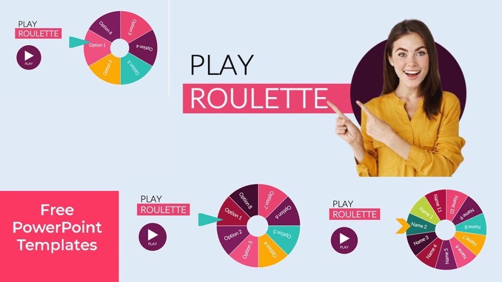 roulette PowerPoint template | Free download 