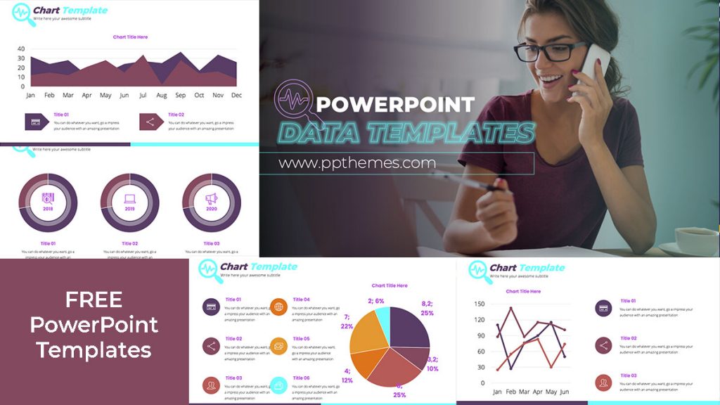 Data excel PowerPoint Templates